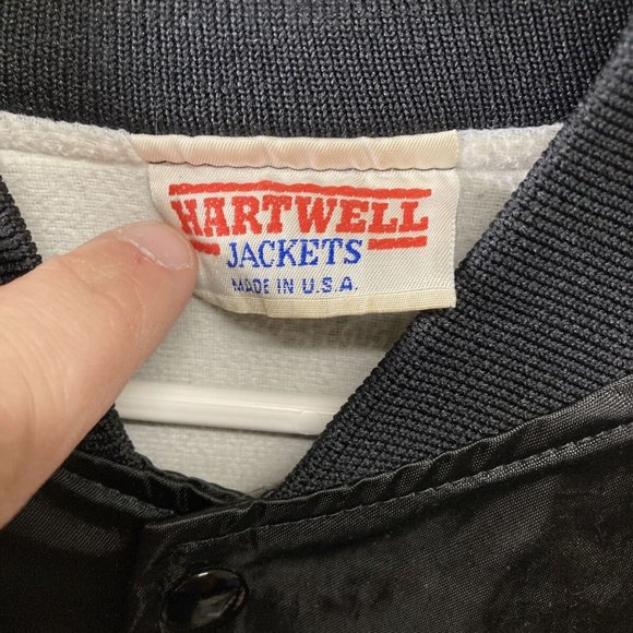 Vintage Hartwell Jackets Made in USA Satin buttoned Bonanza Casino Reno Nevada - Picture 3 of 7